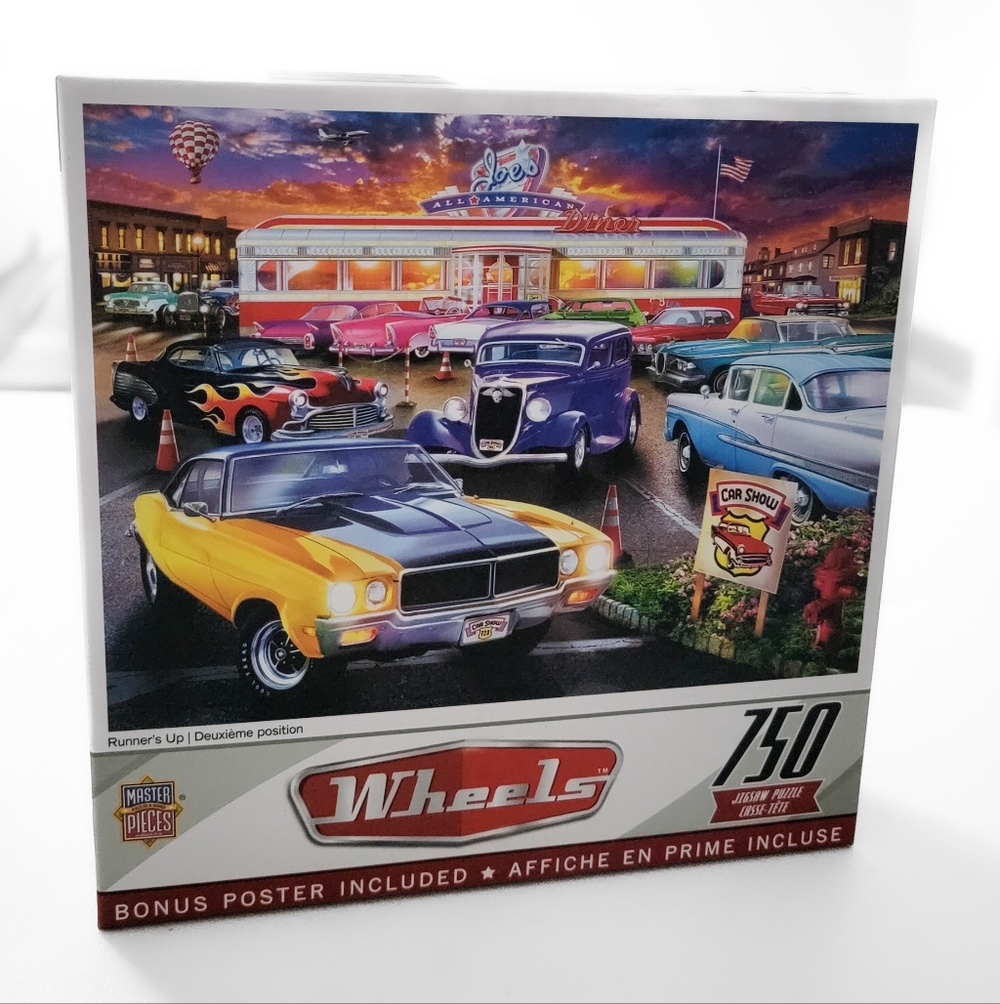 Wheels 750 Piece Jigsaw Puzzle